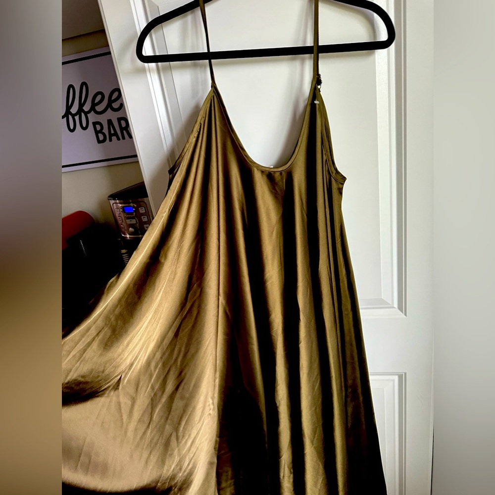 Free People silk one size dress